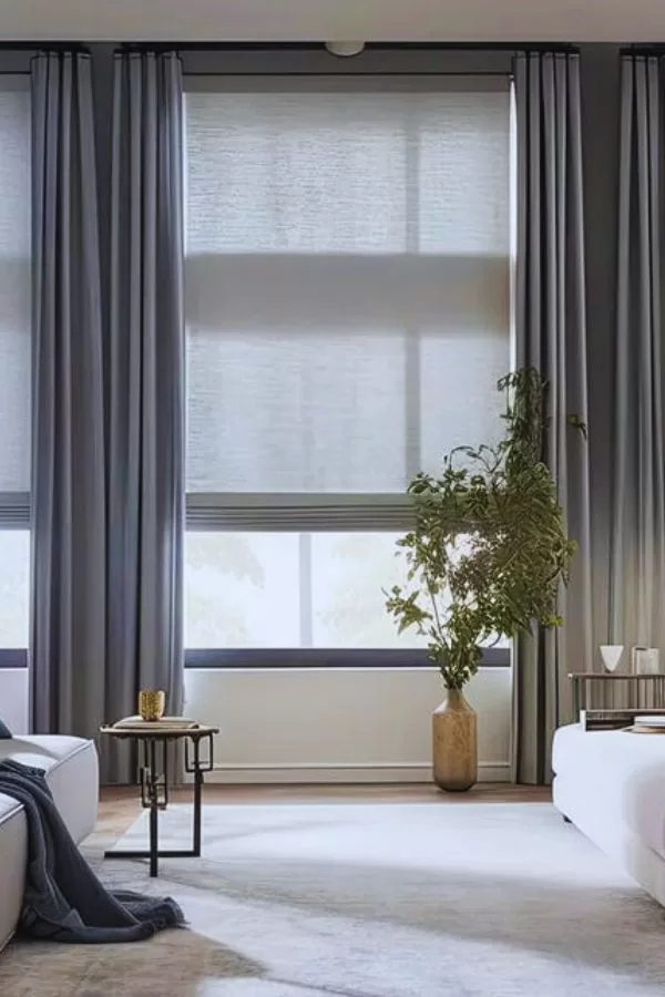 casa inteligente Cortinas Automatizadas, a união do conforto com elegância